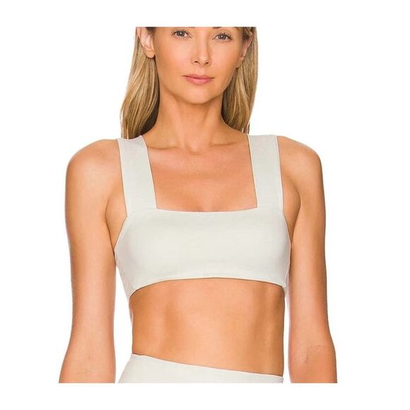WellBeing + BeingWell LoungeWell Calla Sports Bra in Sky Grey Heather XXS - Picture 1 of 8